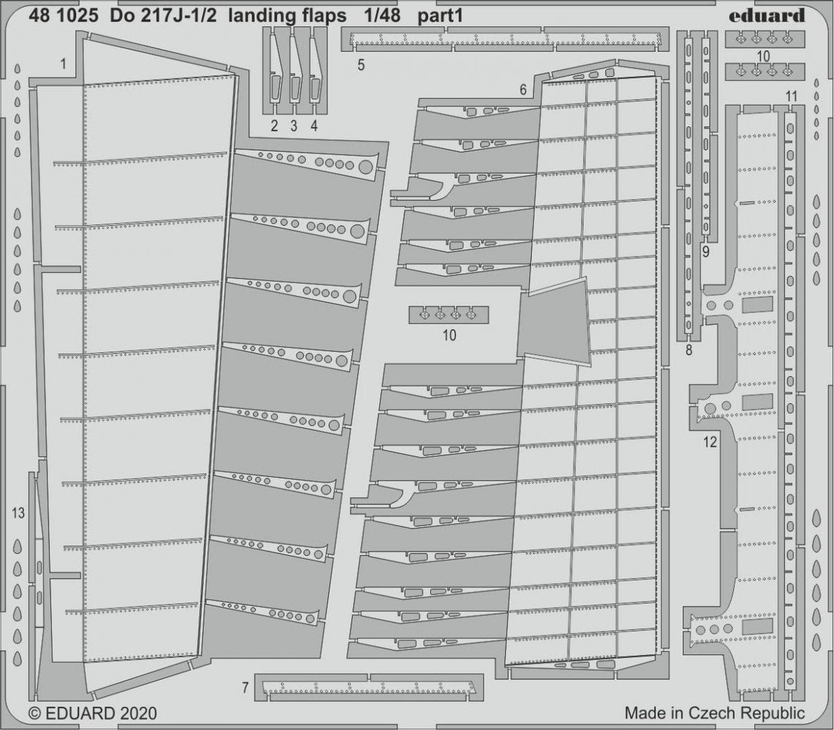 Eduard BIG49266 Do 217J-1/2 1/48 ICM – imagen 4