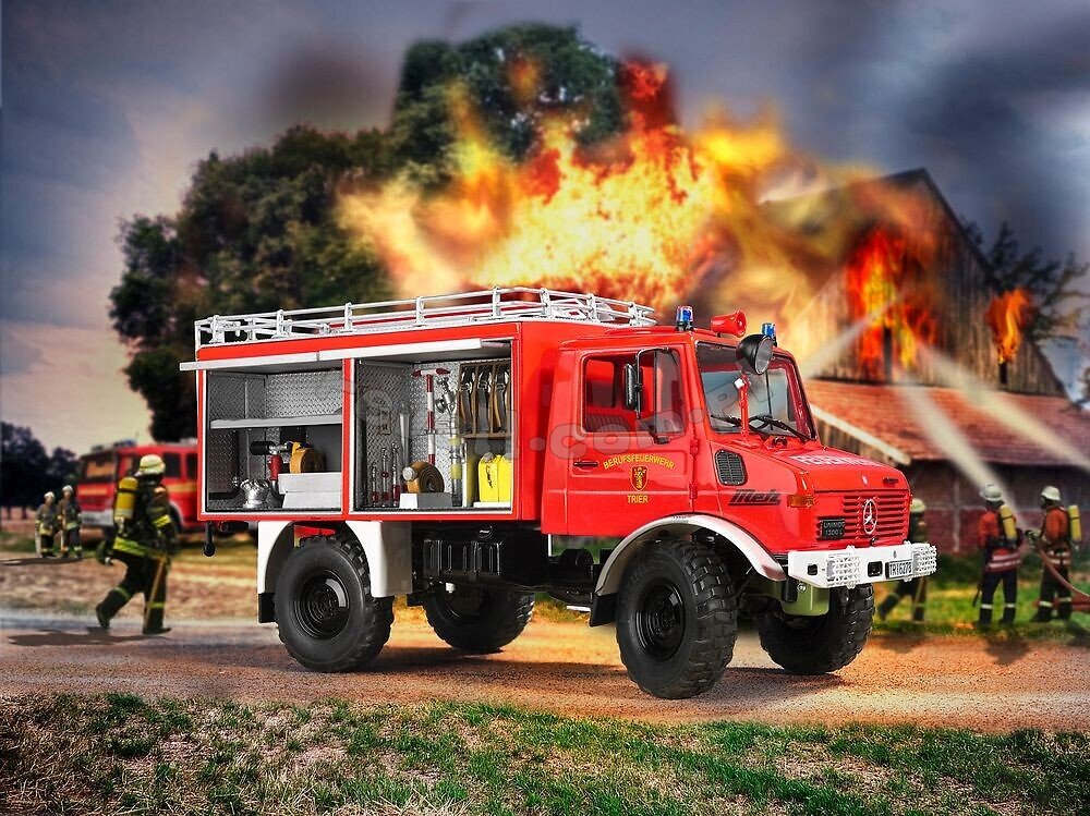 Revell 07512 Mercedes-Benz Unimog U1300L TLF 8/18 1/24 – Bild 3