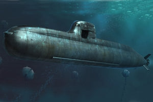 Hobby Boss 83527 Sous-marin d&amp;#39;attaque Type 212 de la marine allemande (1/350)