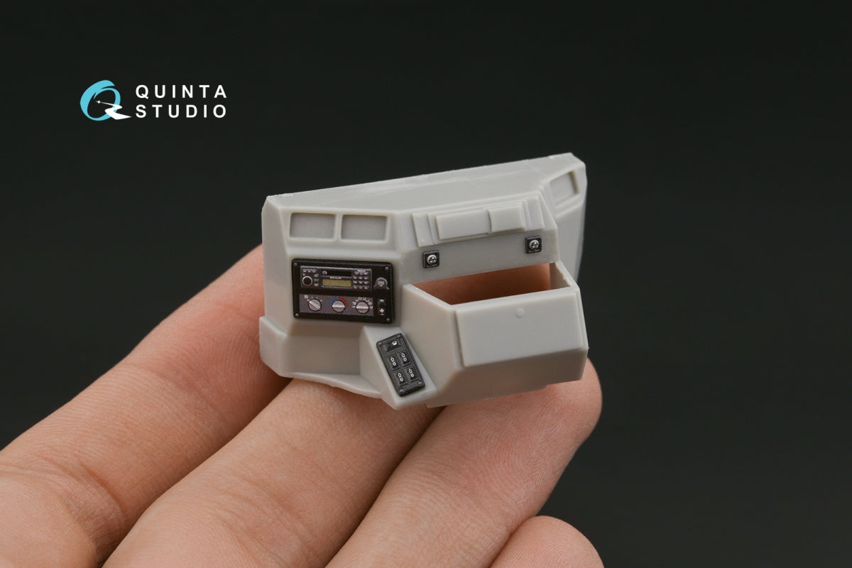 Quinta Studio QD24004 Hummer H1 3D-Printed &amp;amp; coloured Interior on decal paper (MENG) 1/24 – Bild 9