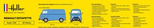 Heller 80743 Renault Estafette New Mould 1/24 – immagine 3