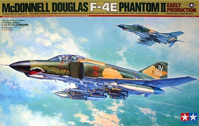 Tamiya 60310 McDonnell Douglas F-4E Phantom II Early Production 1/32
