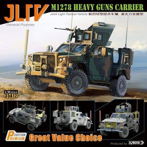 Sabre 35A12-PRM JLTV M1278 Heavy Guns Carrier - Premium Edition 1/35 – imagen 2