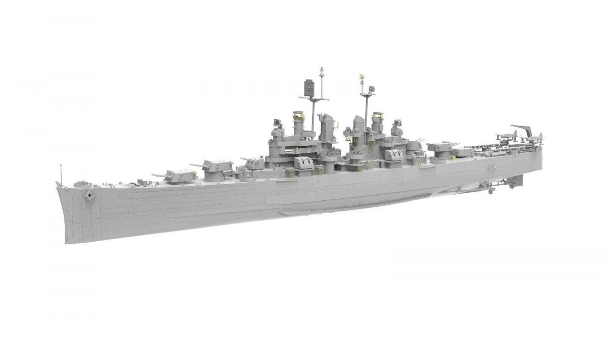 Very Fire VF350921DX U.S. Navy Light Cruiser USS Birmingham CL-62 DX ( Deluxe edition ) 1/350 – imagen 5