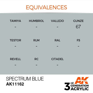 AK Interactive AK11162 SPECTRUM BLUE – STANDARD 17ml – immagine 3