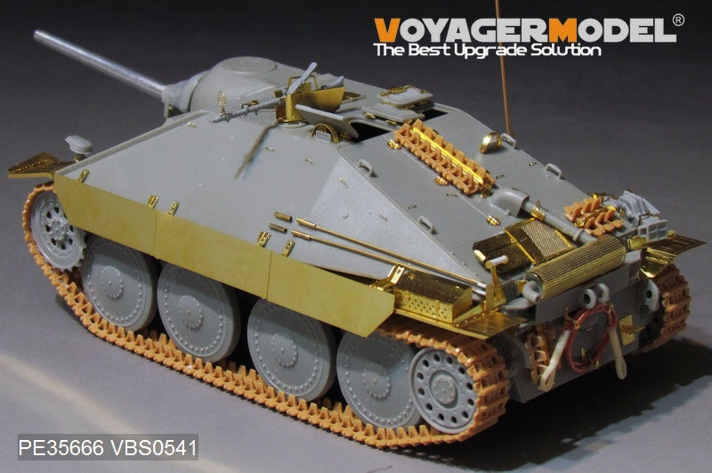 Maquette Voyager PE35666A Chasseur de chars Hetzer allemand de la Seconde Guerre mondiale pour DRAGON 6030 au 1/35 – image 3