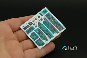 Quinta Studio QDS-35065 Mi-8MT 3D-Printed &amp;amp; coloured Interior on decal paper (Trumpeter) (Small version) 1/35 – imagen 4