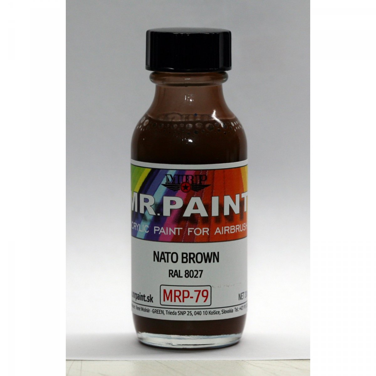 MR. Paint MRP-079 NATO BROWN Modern AFV 30ml – imagen 2