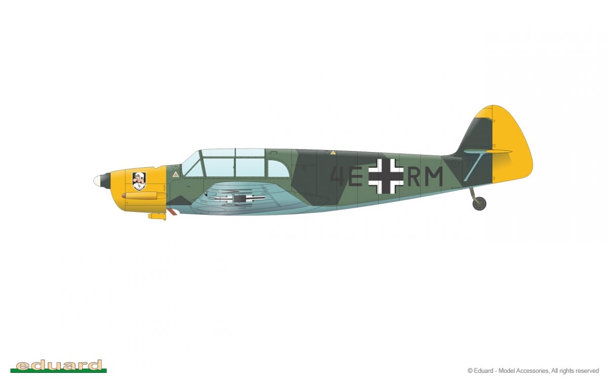 Eduard 3006 Bf 108 1/32 – zdjęcie 5