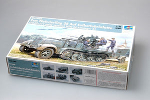 Trumpeter 01523 German 2cm Flakvierling 38 Auf Selbstfahrlafette 1/35 – imagen 2