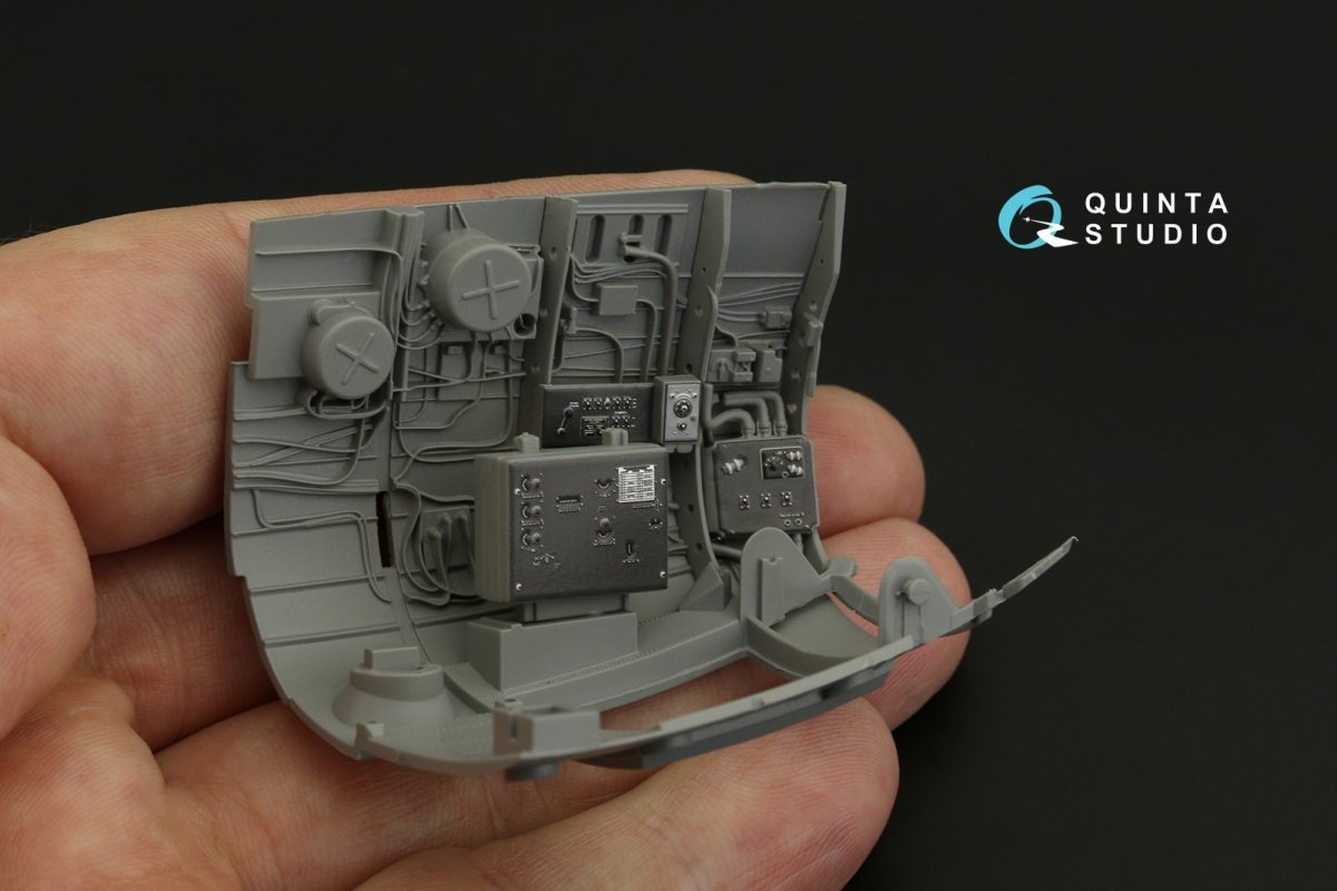 Quinta Studio QD32150 Avro Lancaster B. Mk.I/III 3D-Printed &amp;amp; coloured Interior on decal paper (Border Model) 1/32 – imagen 13
