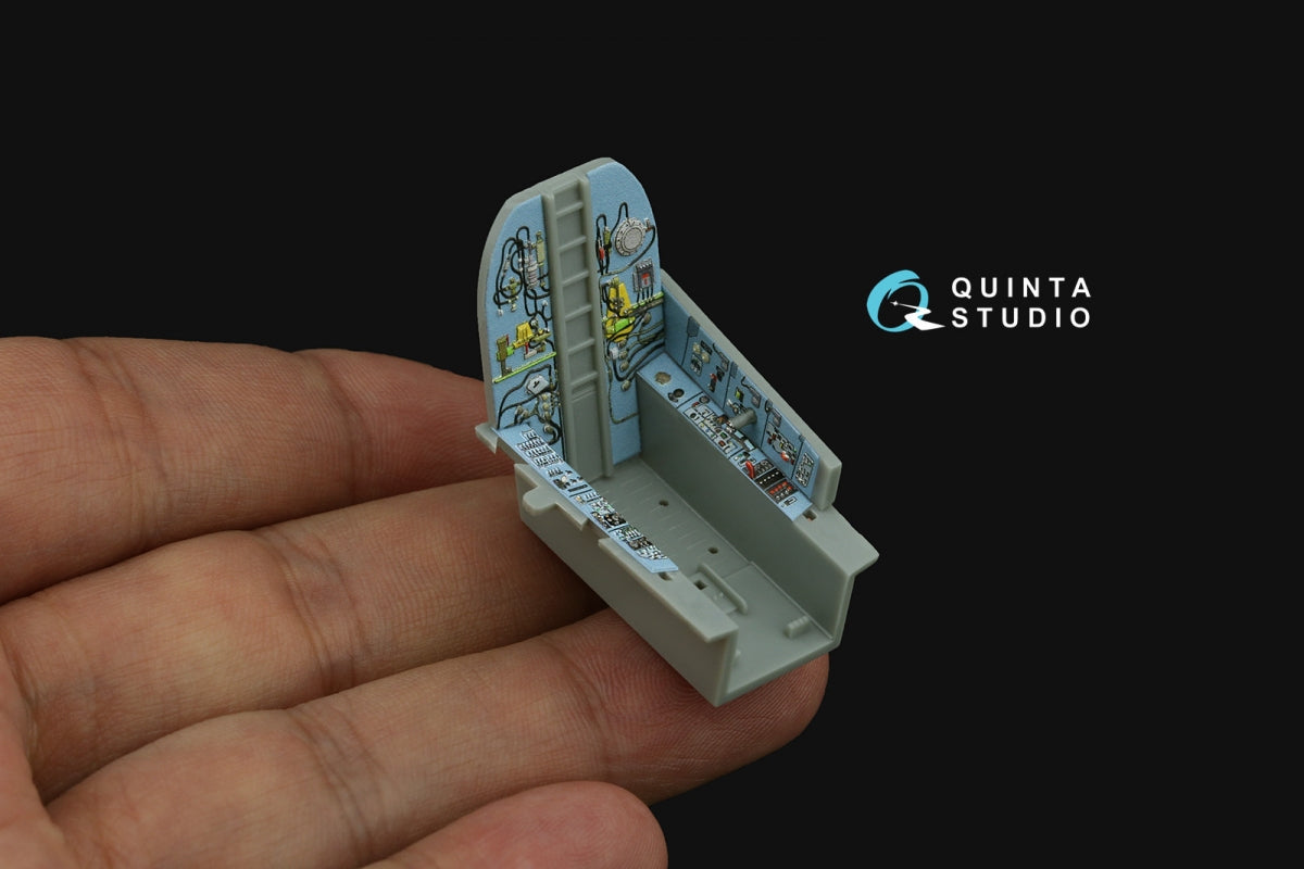 Quinta Studio QDS-48480 Su-17M4/Su-22M4 3D-Printed &amp;amp; coloured Interior on decal paper (Hobby Boss) (Small version) 1/48 – Bild 6
