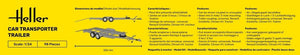 Heller 56774 Remorque de transport de voitures - Kit de démarrage 1/24 – image 8