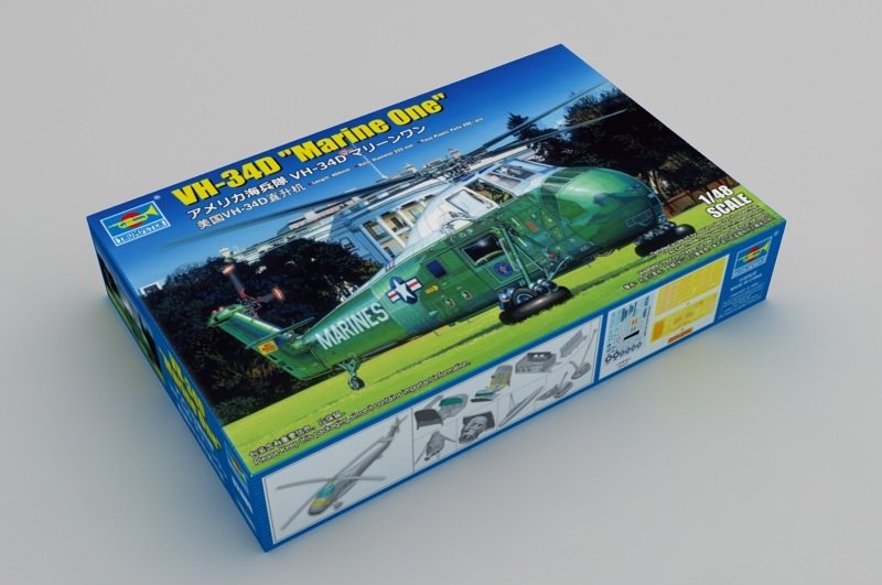 Trumpeter 02885 VH-34D &amp;#39;Marine One&amp;#39; 1/48 – immagine 2
