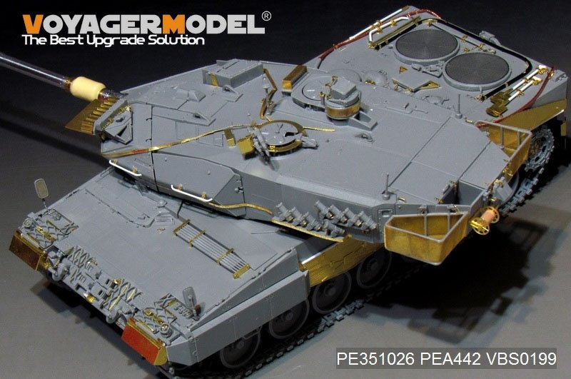 Maquette Voyager PE351026 Leopard 2A6 allemand moderne de base pour Border BT-002 1/35 – image 16