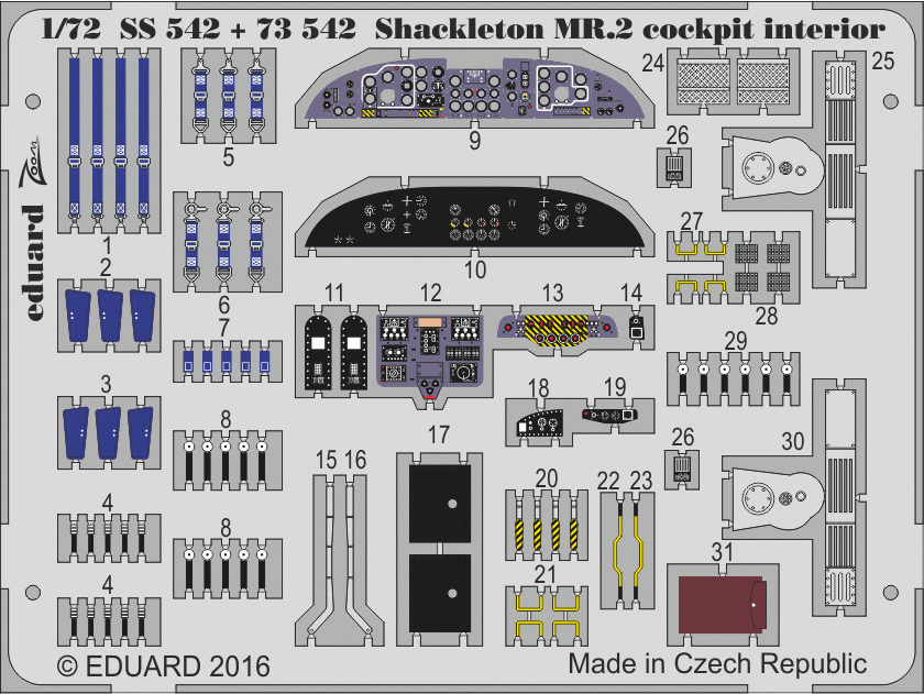 Eduard 73542 Shackleton MR.2 1/72 AIRFIX – Bild 2