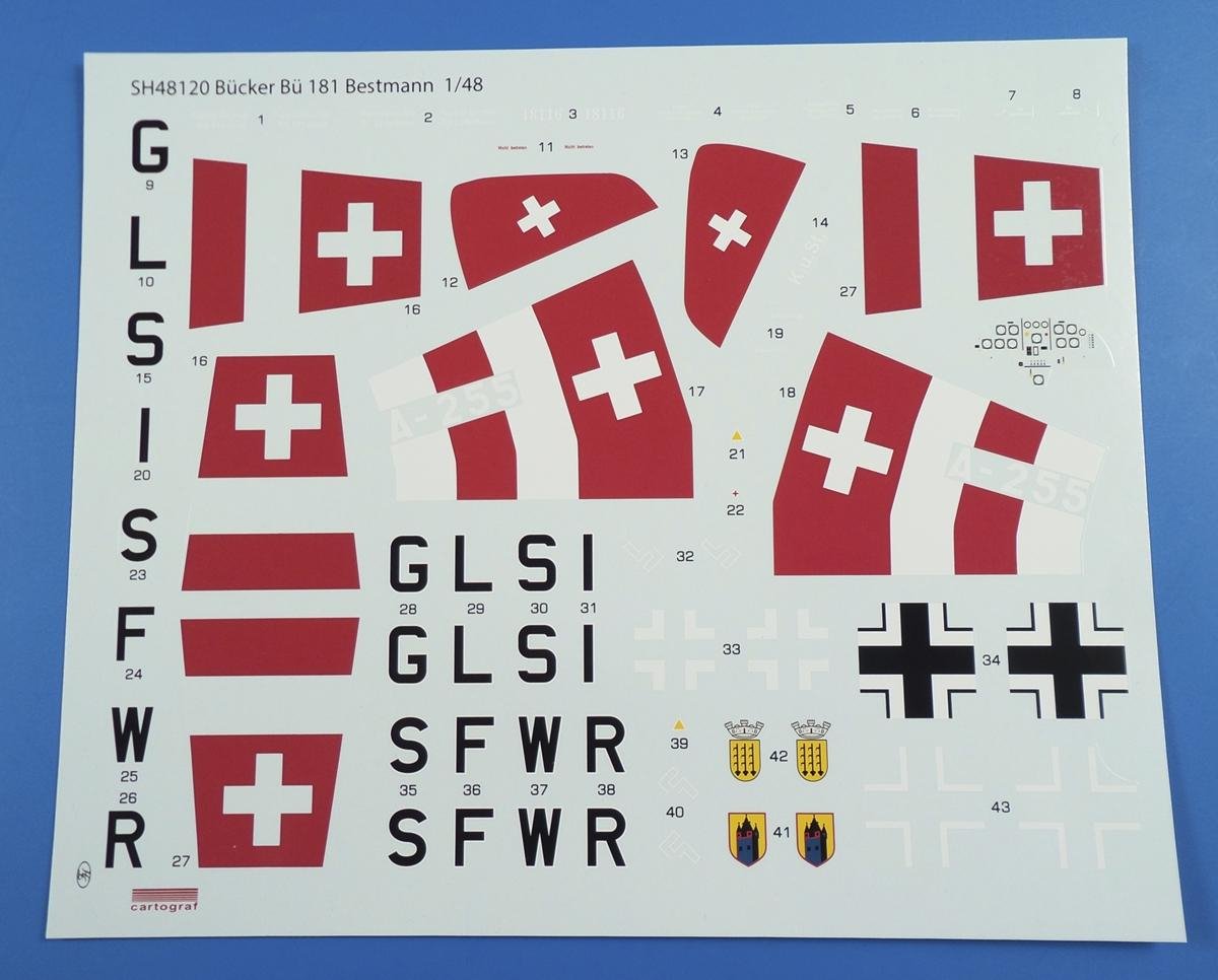 Special Hobby 48120 Bucker Bu 181 Bestmann 1/48 – image 7