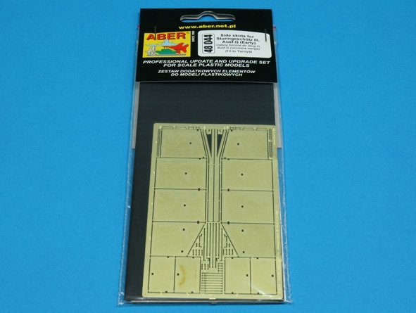 Aber 48044 Osłony boczne do Stug III, Ausf. G -wczesne Tamiya 1/48 – imagen 3
