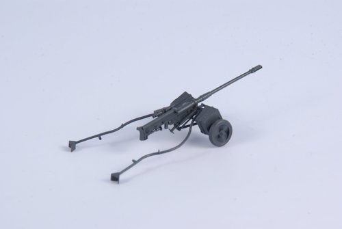 CMK 3140 Swiss WW II Anti-Tank Rifle Solothurn S-18/1000 w/wheeled carriage 1/35 – imagen 5