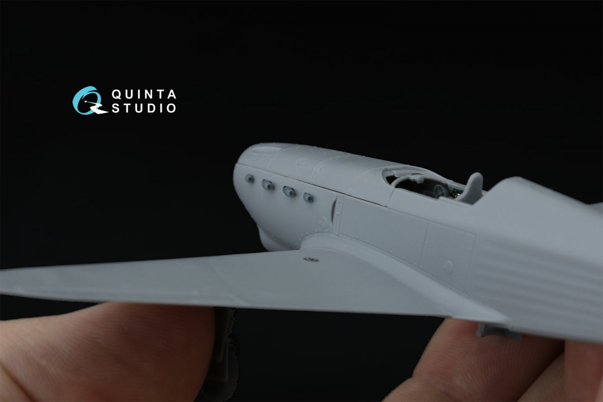 Quinta Studio QT72011 Yak-1 Exhaust pipes (Zvezda) 1/72 – imagen 2