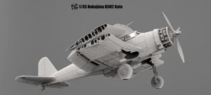 Border Model BF-005 Nakajima B5N2 Type 97 Carrier Attack Bomber &amp;quot;Kate&amp;quot; w/ Full interior 1/35 – zdjęcie 2