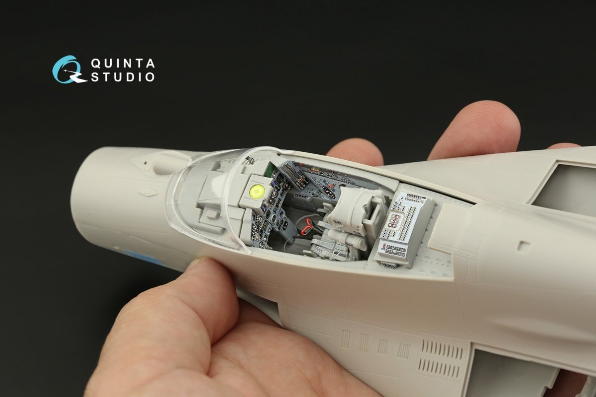 Intérieur imprimé en 3D et coloré sur papier décalcomanie (Trumpeter) Quinta Studio QD32142 MiG-29 9-13 Fulcrum C 1/32 – image 3