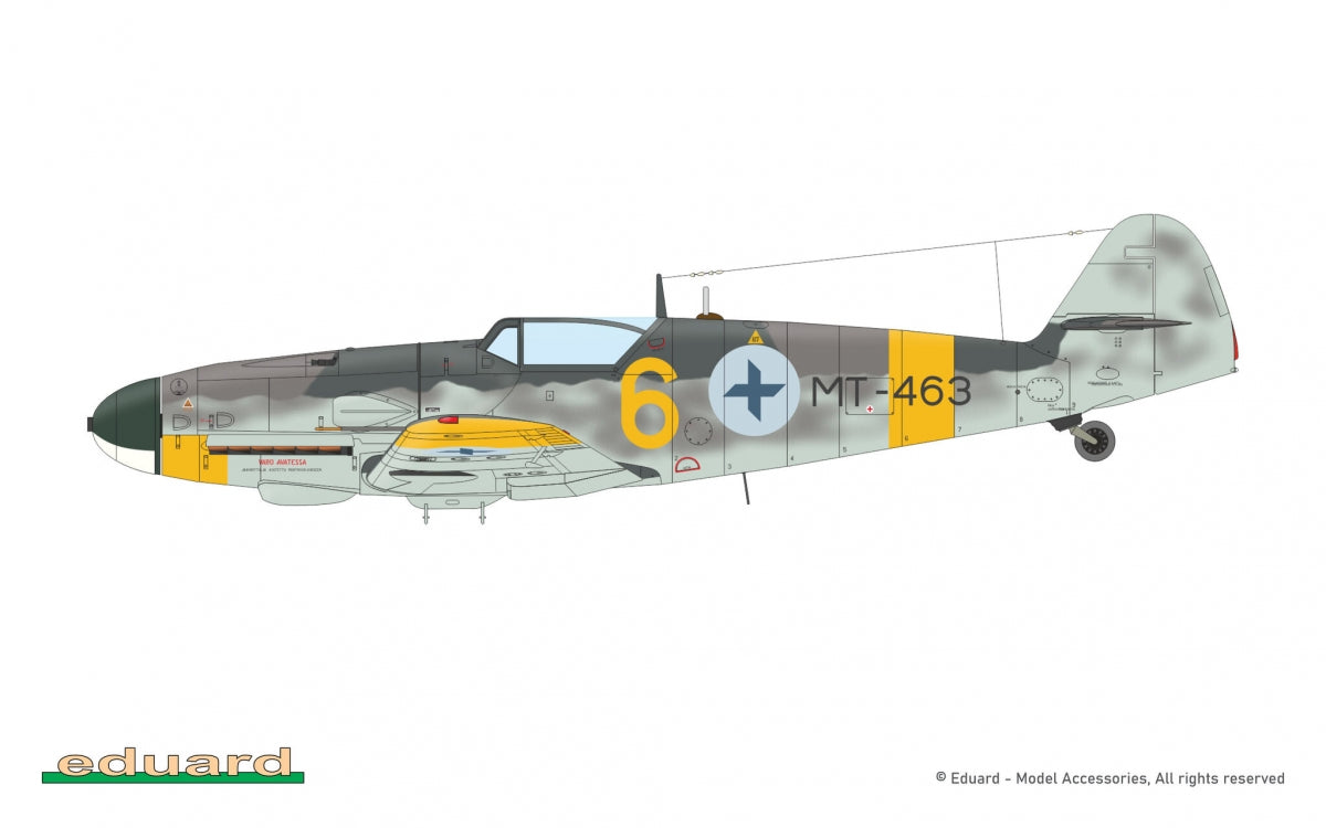 Eduard 2150 Gustav Pt.3 Dual Combo - Bf 109G-6/AS And Bf 109G-14/AS - The Limited Edition 1/72 – Bild 6