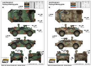Trumpeter 05534 German Fennek LGS GERMAN version 1/35 – zdjęcie 2