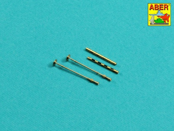 Aber A32019 Set of 2 barrels for British Browning .303 aircraft machine guns with flash hiders 1/32 – zdjęcie 5