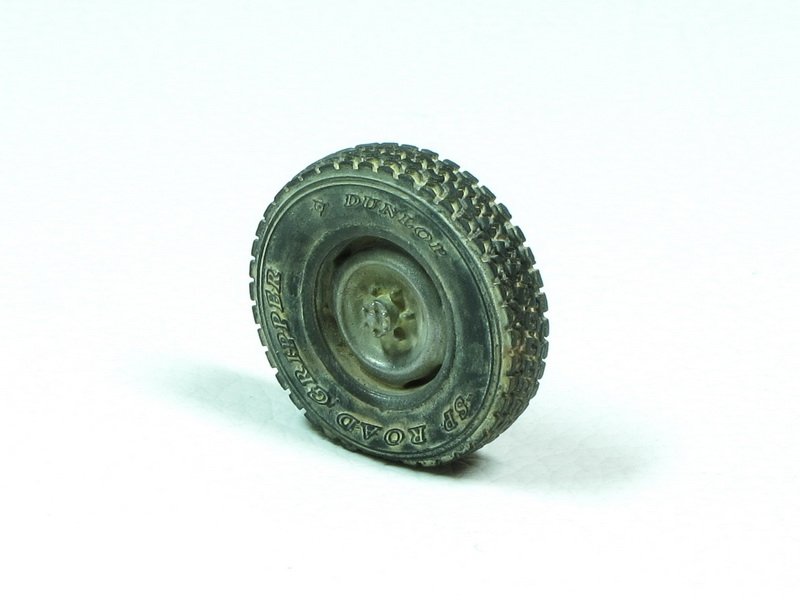 E.T. Model ER35-055 Technical Pick up Truck Weighted Road Wheels Type.2 For Meng VS-004 1/35 – Bild 3