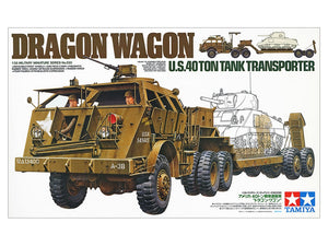 Tamiya 35230 U.S. 40 Ton Tank Transporter &amp;quot;Dragon Wagon&amp;quot; 1/35 – imagen 2