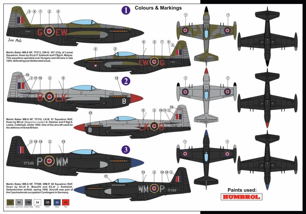 AZ Model AZ7581 Martin Baker MB.6 Night Ferret 1/72 – imagen 2