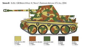 Italeri 6566 Marder III Ausf. H Sd. Kfz.138 1/35 – immagine 10