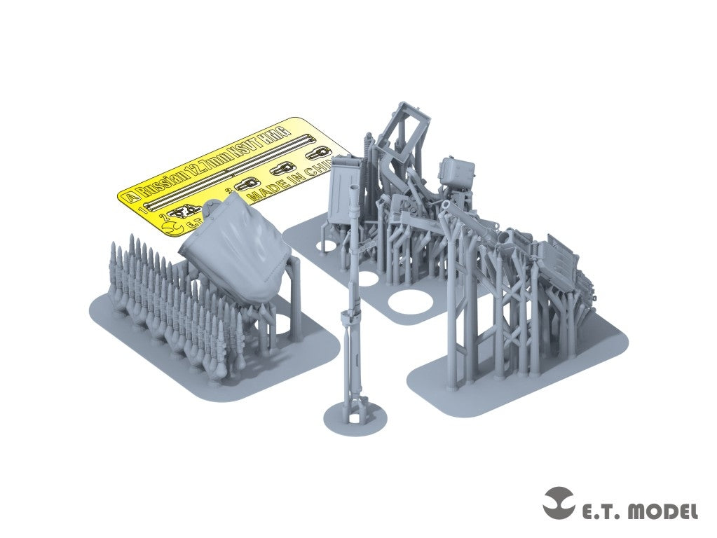 Mitrailleuse lourde russe NSVT de 12,7 mm ET Model P35-284 pour chars de la famille T-80U, échelle 1/35  – image 2