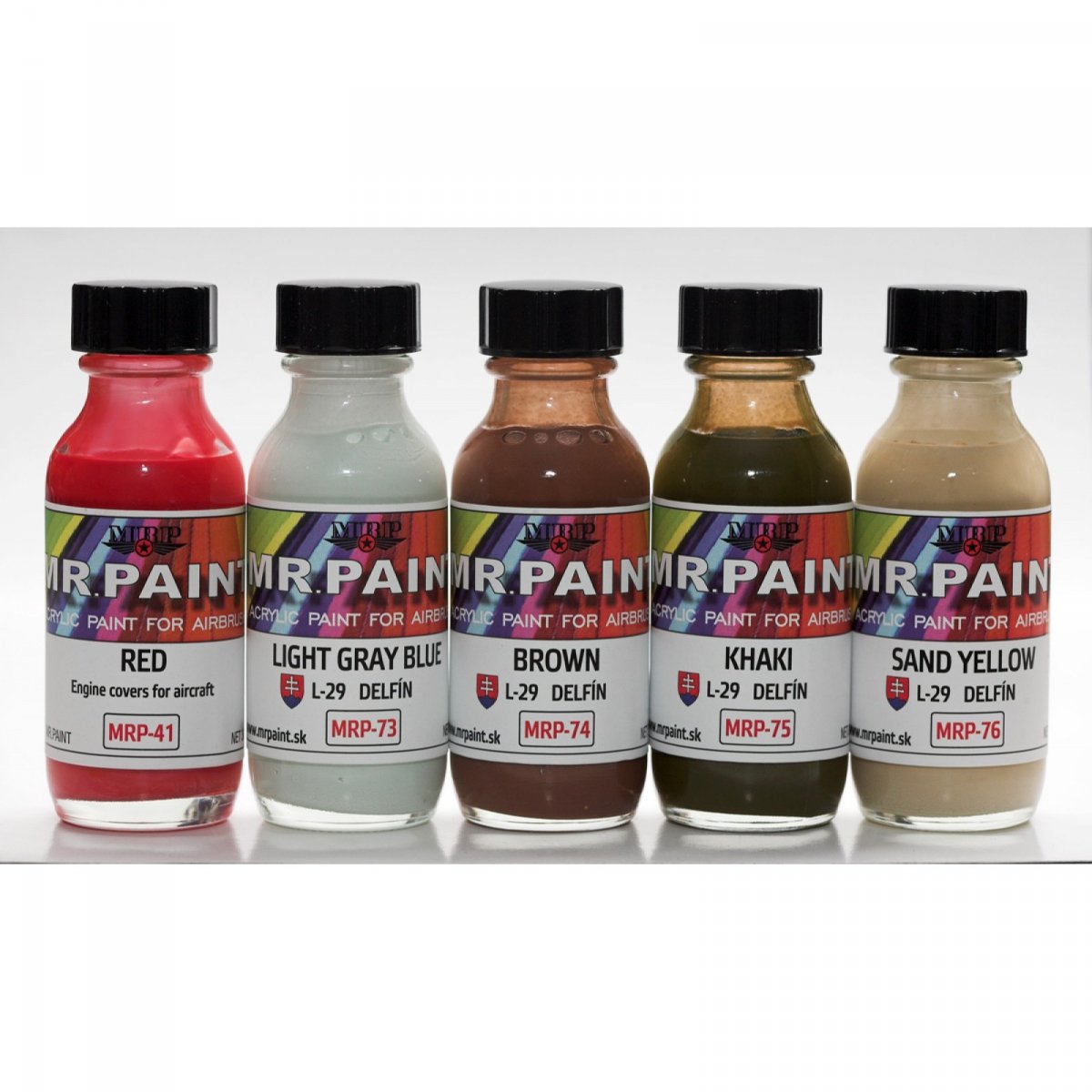 MR. Paint MRP-074 BROWN L-29 DELFIN Slovak AF 30ml – imagen 3