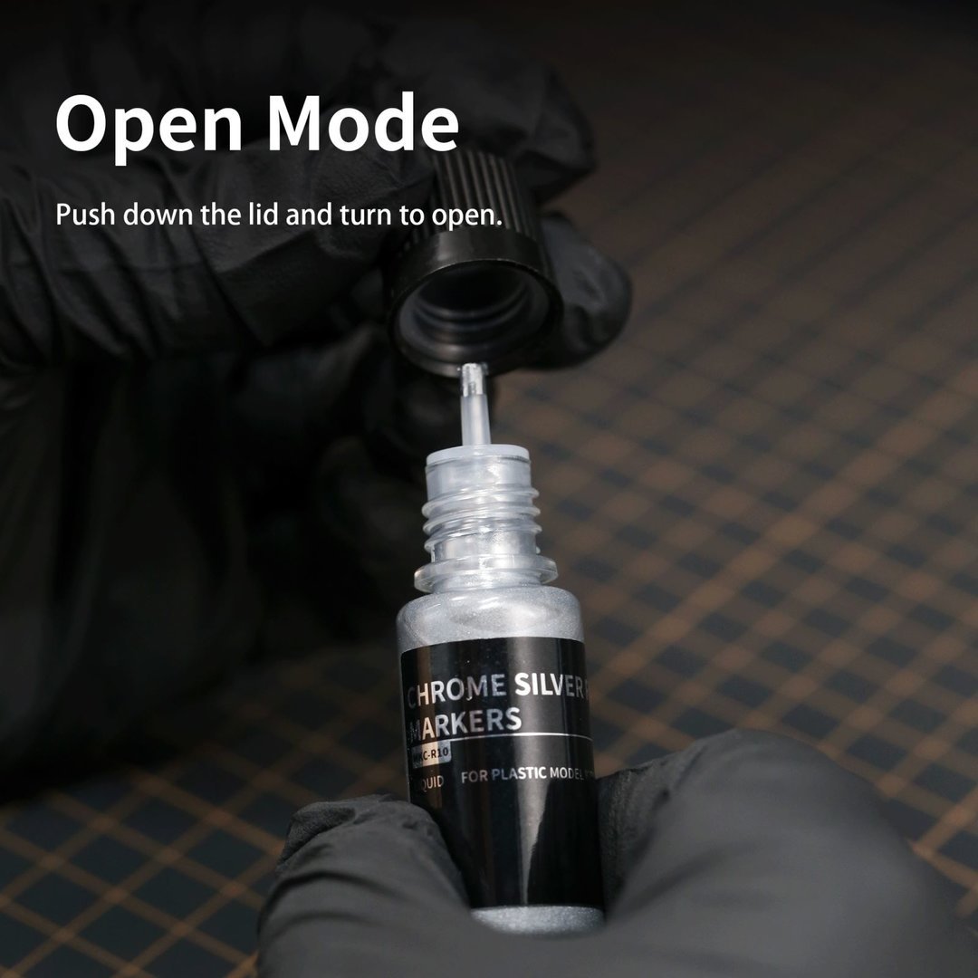 DSPIAE CR-10 Chrome Silver Refill For Markers (10ml) – imagen 2