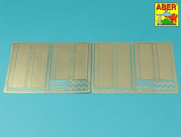 Aber 16143 Tiger I, E Tunisien avec 501e bataillon - garde-boues latéraux 1/16 – image 2