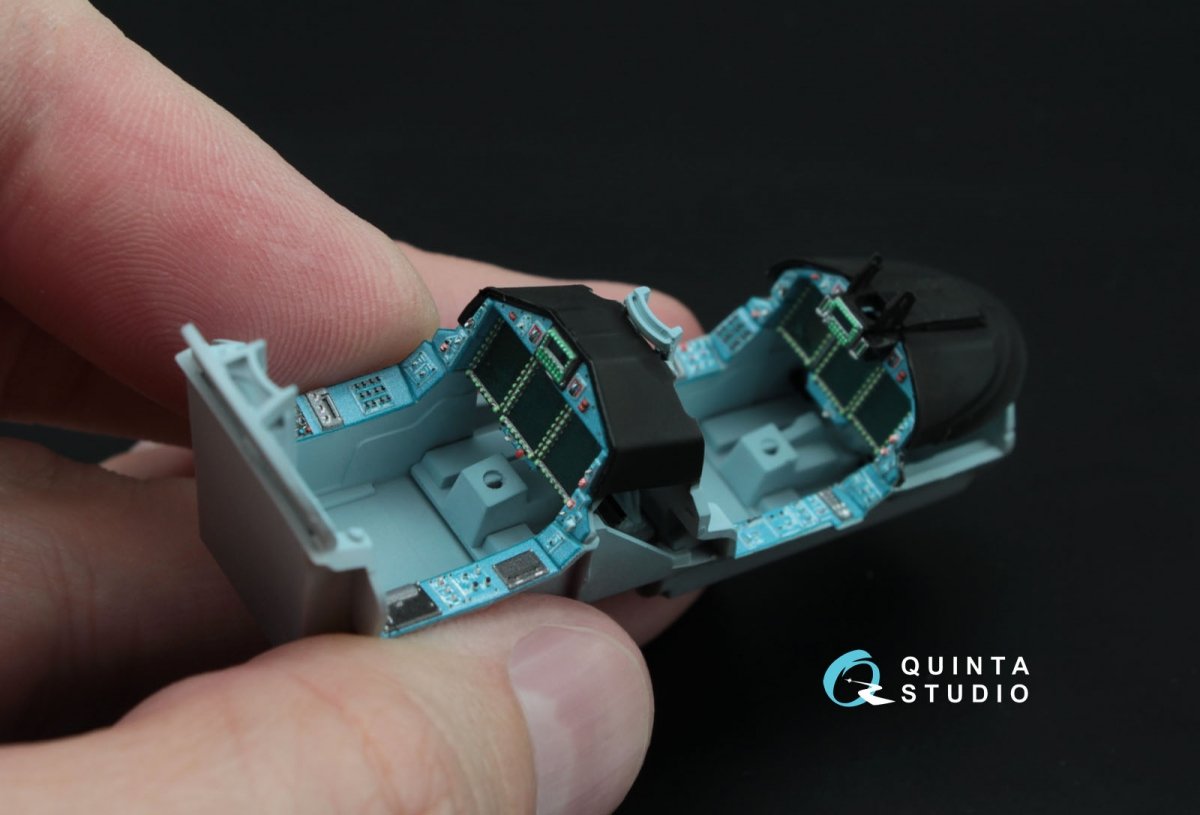 Quinta Studio QD48007 Yak-130 3D-Printed &amp;amp; coloured Interior on decal paper (for Zvezda kits) 1/48 – imagen 7