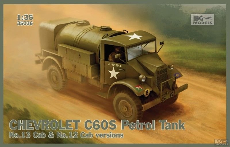 IBG 35036 Réservoir d'essence Chevrolet C60S 1/35