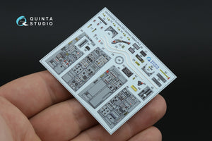 Quinta Studio QD+32229 Tornado IDS German 3D-Printed &amp;amp; coloured Interior on decal paper (Italeri) (with 3D-printed resin parts) 1/32 – immagine 8