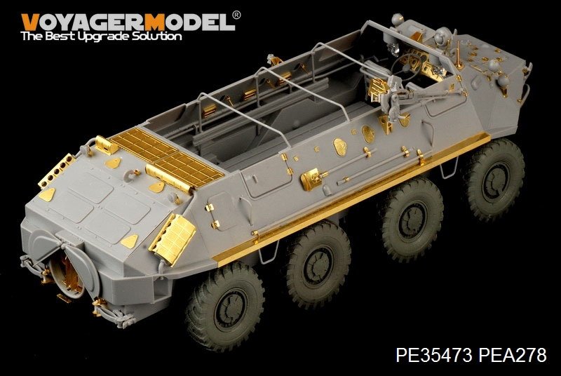 Maquette Voyager PE35473 BTR-60P APC russe moderne pour TRUMPETER 01542 1/35 – image 6