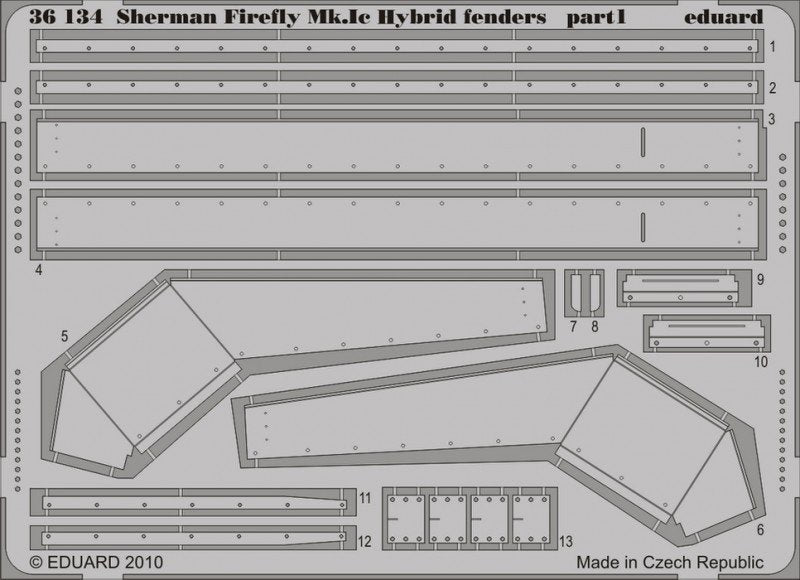 Eduard 36134 Sherman Firefly Mk. Ic Ailes hybrides 1/35 Dragon
