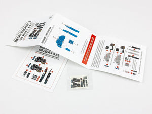 Red Fox Studio QS-48065 Me 262A-1/A-2 with R4M &amp;amp; Bomb selector panel Tamiya 1/48 – imagen 3