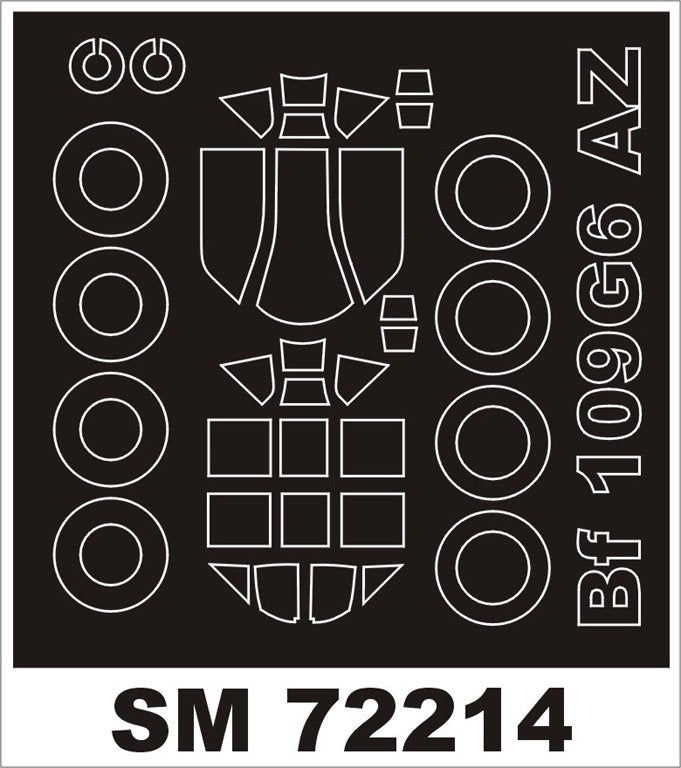Montex SM72214 Bf 109G6 AZ-MODEL