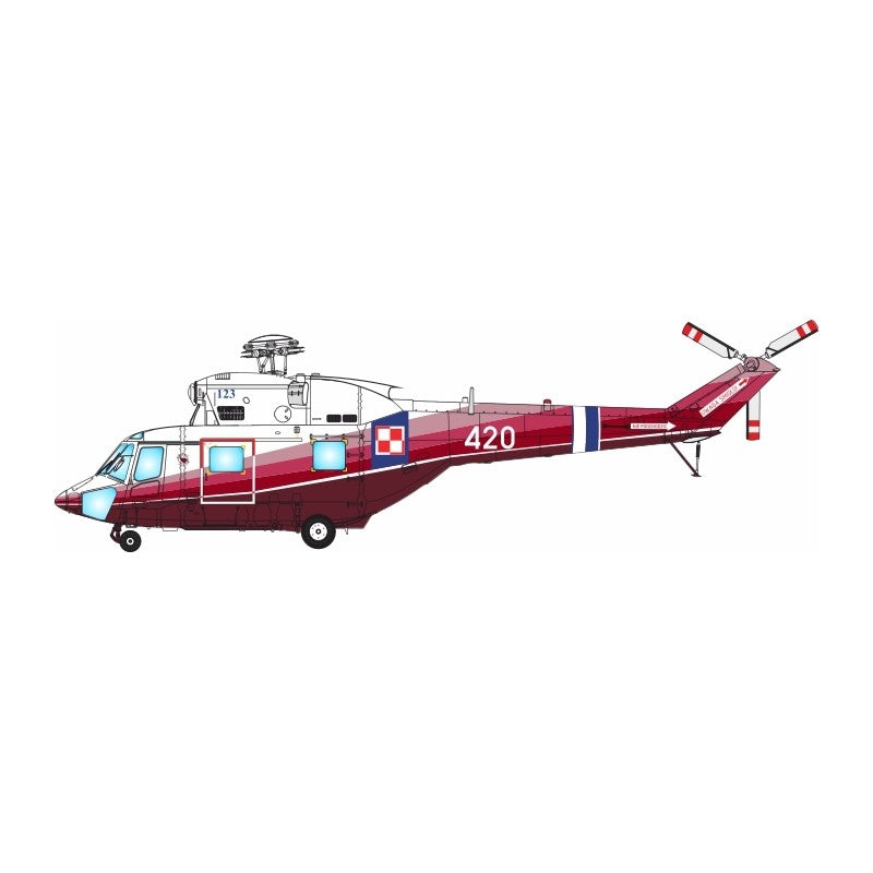 Réponse AA72004 PZL W-3/W-3A Sokół 103rd Air Regiment NJW 1/72 – image 2