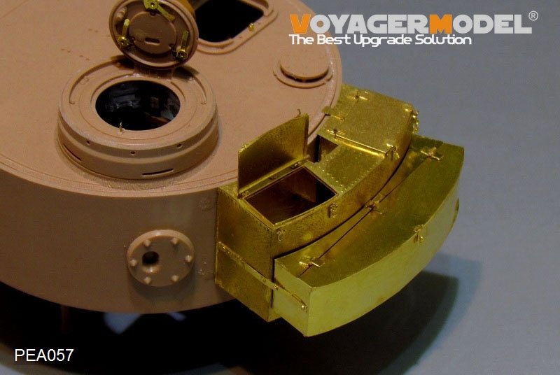 Voyager Model PEA057 WWII German Tiger I Stowage bin w/additional Stowage bin GP 1/35 – zdjęcie 3