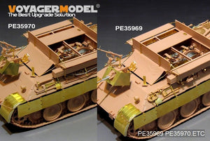 Voyager Model PE35969 WWII German Bergepanther Ausf.A (Early type,Panther A tool holders) Basic For MENG SS-015 1/35 – imagen 15