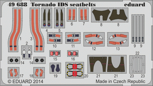 Ceintures de sécurité Eduard 49688 Tornado IDS 1/48 REVELL
