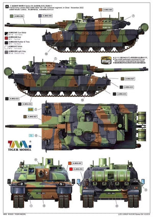 Tiger Model 4655 French Main Battle Tank Leclerc Series XXI MBT 1/35 – immagine 12
