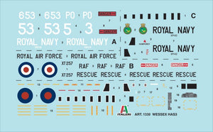 Italeri 1330 Wessex HAS.3 - Falklands War 1/72 – immagine 4